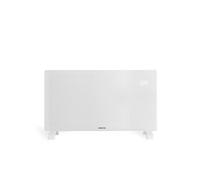 WARM CRYSTAL 2500W - Convecteur électrique en verre WiFi - Blanc