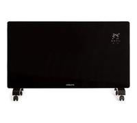 WARM CRYSTAL 2500W - Convecteur électrique en verre WiFi - Noir Noir G