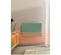 WARM MINIMAL IR - Radiateur Infrarouge Mural Avec WiFi Sauge. Basse Consommation