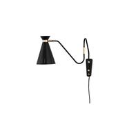 Warm Nordic Applique Cone black noir. détails en laiton