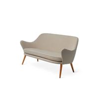 Warm Nordic Canapé Dwell Canapé 2 places tissu barnum 2 sand. pieds en chêne fumé