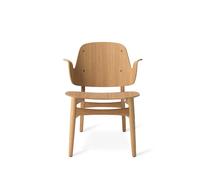 Warm Nordic Chaise lounge Gesture chêne huilé blanc