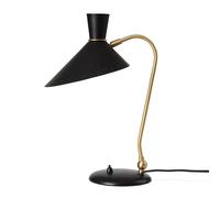 Warm Nordic Lampe de table Bloom Black noir