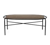 Warm Nordic Table basse ovale Secant granit Antique brown