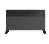 WARM TEXTILE INVERTER - Convecteur Inverter mural ou au sol avec WiFi 1500W / 2000W - Noir Noir
