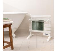 WARM TOWEL MINI - Porte-serviette électrique à suspendre ou à poser 150W - Blanc