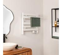 WARM TOWEL MINI - Porte-serviette Électrique À Suspendre Ou À Poser 150W Blanc. Basse Consommation