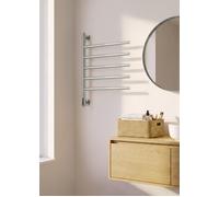 WARM TOWEL MINIMAL - Sèche-serviettes Électrique 80W Avec Barres Pivotantes À 180º Inox. Basse Consommation