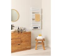 WARM TOWEL PRO - Sèche-serviettes Électrique Avec Chauffage Et Wifi 1500W Blanc. Basse Consommation