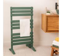WARM TOWEL - Sèche-serviettes Électrique Au Sol Ou Mural 500W Avec Des Pieds. Basse Consommation