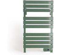 WARM TOWEL - Sèche-serviettes électrique au sol ou mural 500W - Sauge Vert G