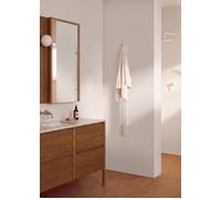 WARM TOWEL TUBE OVAL - Sèche-serviettes Électrique Barre 40 W Blanc. Basse Consommation