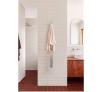 WARM TOWEL TUBE OVAL - Sèche-serviettes Électrique Barre 40 W Inox. Basse Consommation