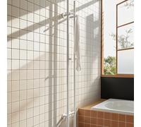 CREATE Sèche‑serviettes électrique WARM TOWEL TUBE – 60/120W, vertical, 2 réglages, Blanc