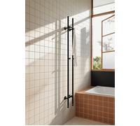 WARM TOWEL TUBE - Sèche-serviettes Électriques 60W, 120W, 240W Noir & 2 Barres. Basse Consommation