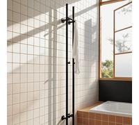 WARM TOWEL TUBE - Sèche-serviettes Électriques 60W/120W Noir. Basse Consommation