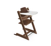 warmbrown Chaise haute Tripp Trapp® avec plateau Stokke®