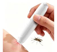Warmforwel Dispositif Contre Les Démangeaisons 2-en-1 avec Aspiration Sous Vide et Impulsion Thermique, Appareil Soulageant les Piqûres et Morsures de Moustiques et D'Insectes, Stylo Soulage Piqûre