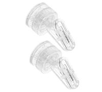 Warmhm 2 Pièces Crochets de Rangement pour Moufles de Vaisselle et Serviettes, Plastique Rotatif avec Structure Double Clip, Installation Murale Facile sur Murs Lisses, Gain de Place