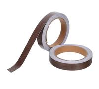 Warmhm 2 Rouleaux Bande de Bordure en Pvc Autocollante Effet Bois pour Meubles en Bois, Rouleau de Ruban Adhésif Décoratif pour DIY Maison, Couvre Imperfections, 2 Rouleaux par Pack