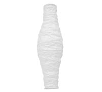 Warmhm Abat-jour De Sol En Papier, 35cm Blanc, Cage De Protection, Pour Salon Chambre, Protège Votre Lampe, Couvercle De Lampadaire, Abat-jour Lampe De Chevet