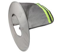 Warmhm Accessoires pour Casques de Chantier Pare-Soleil Respirant en Polyester, Protection Solaire Nuque pour Travailleurs en Extérieur, Sandales Femme