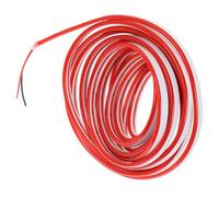 Warmhm Bande de Silicone Néon Rouge, Guirlande Lumineuse Néon Rouge, 6x12, Silicone et Plastique, Flexible, Installation Facile, pour Enseignes Extérieures et Projets DIY