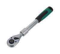 Warmhm ouille à Cliquet liquet Extensible, 1/2 Drive, 72 Dents, Tête Flexible, Verrouillage à Dégagement Rapide, Poignée Souple, Acier au Chrome Vanadium, pour Douilles