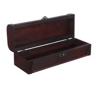 Warmhm Coffret Vin Bois Vintage Étui Emballage Caisse Présentoir Bouteille Rangement Cave Bois Caisses Vin Rouge Rétro
