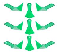 Warmhm Outil à Angle pour Enduit Intérieur et Extérieur en Plastique Vert, Lot de 10 Pièces, Facile à Utiliser Rénovation à Domicile