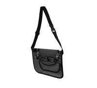 Warmhm Sac Banane Outil Portable Résistant et Compact pour Infirmiers Sac de Rangement Multifonction Oxford Gris avec Poches et Fermeture Éclair Premium pour Réparations et Soins