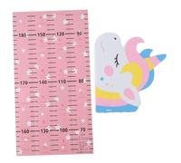 Warmhm Toise Murale Animaux Amusants Autocollant Mesurant la Hauteur pour Garçon Fille Sticker Mural Décoratif pour Chambre Salon et Salle de Bébés Facile à Installer et Amovible