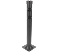 Warmhm Tube de Parasol en Fer Argenté pour Remplacement du Porte-Parapluie, Pied de Parasol de Jardin Stable et Compatible, pour Ambiance Estivale Balcon ou Terrasse