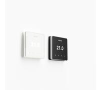 Warmup Element Thermostat WiFi intelligent Contrôleur de pièce avec technologie SmartGeo, pour chauffage par le sol, chauffage électrique, noir