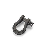 Warn 92092 Epic Treuil en Acier de 1,27 cm, Manille à Anneau en D avec Broche de 12,7 cm : capacité de 2,75 tonnes (2494.75 kg), Noir
