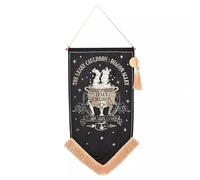 Warner Bros Harry Potter Bannière Chaudron Fuite Murale Décorative avec Pompon Noir avec Franges