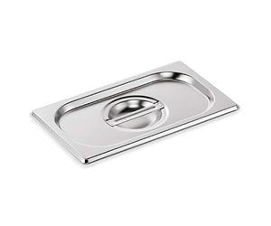 WAS 7014 001 Couvercle en acier chromé pour récipient à gastrones série 70 1/4 GN
