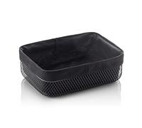 Panier corbeille rectangulaire noir 27.5 x 20 x 8.5 cm - WAS Germany Noir G