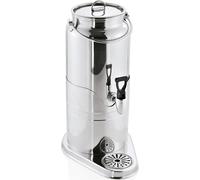 WAS Germany Distributeur de lait Réservoir 8 l Acier au chrome-nickel Distributeur de lait