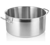 WAS Germany - Marmite à rôtir Cookware 21, Ø 45 cm, 35 l, acier inoxydable 18/10