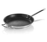 WAS Germany Poêle à frire avec revêtement antiadhésif PTFE Cookware 21, Ø 40 cm, acier au nickel-chrome 18/10