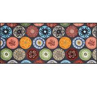 Wash+Dry Coralis Tapis Del Sol, Polyamide Dos : Caoutchouc Nitrile, Multicolore, 60x140cm