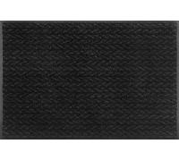 Wash+Dry Duo Charcoal Tapis de Sol, Polyamide Dos : Caoutchouc Nitrile, Multicolore, 50x75cm