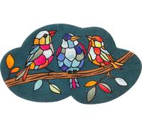 Wash+Dry Paillasson, Decor Morning Choir 70x120cm, intérieur, lavalble, sans Bordure, Multicolore