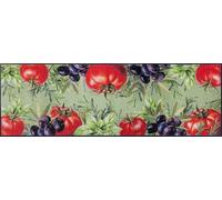 Wash+Dry Paillasson, Design Italian Pleasure 60x180cm, intérieur, lavalble, sans Bordure, Multicolore
