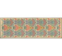 Wash+Dry Paillasson Flower Bouquet Daylight 60 x 180 cm, pour intérieur et extérieur, Lavable,