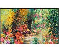 Wash+Dry Primavera Tapis Del Sol, Polyamide Dos : Caoutchouc Nitrile, Multicolore, 75 x 120 cm
