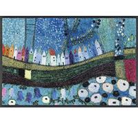Wash+Dry Stadt in Tapis Del Sol, Polyamide Dos : Caoutchouc Nitrile, Multicolore, 40x60cm
