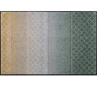 Wash+Dry Tapis de Sol, Green Desert 75x120cm, intérieur et extérieur, Lavable