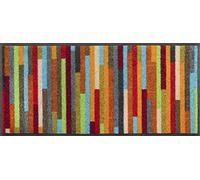 Wash+Dry Tapis de Sol, Mikado Stripes 35x75cm, intérieur et extérieur, Lavable